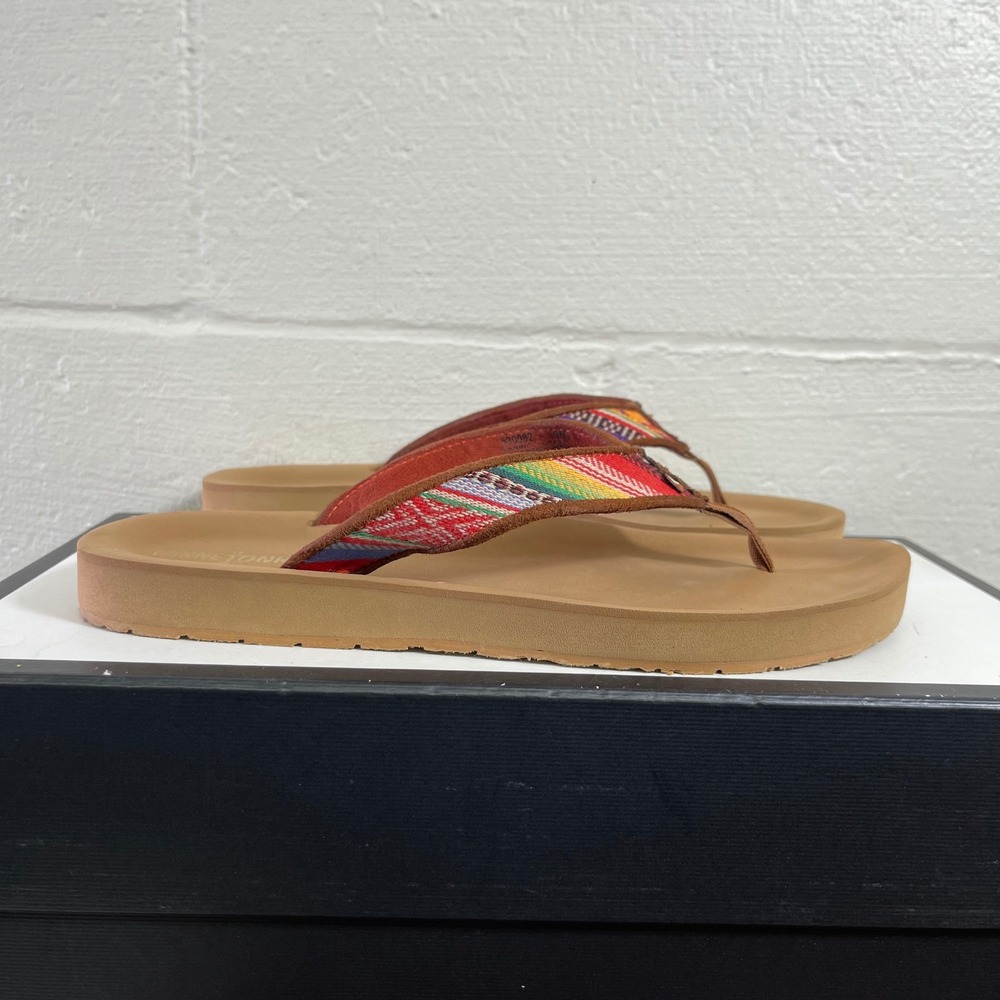 Minnetonka Hedy 530982 Brown‎ Sandal Slide Slip On Men's Size 9 M